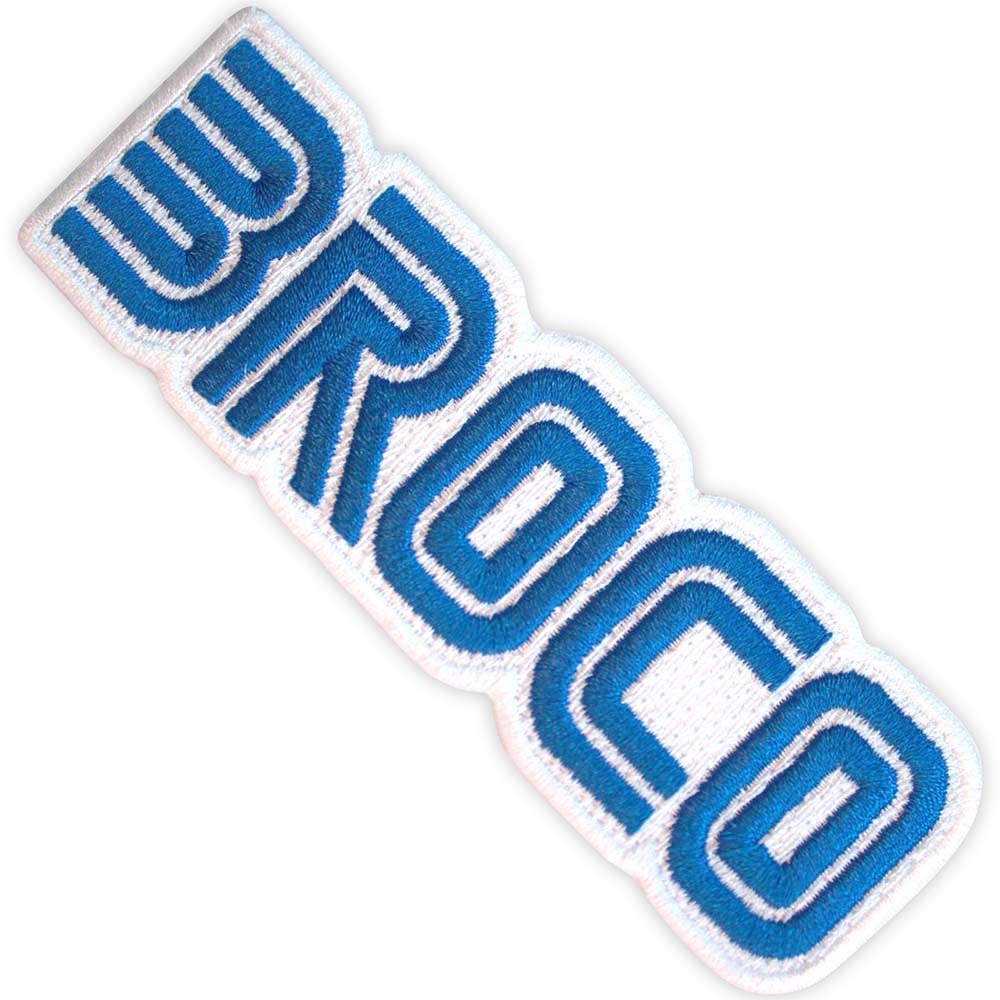 Don Broco - Blue Logo Patch - Wit/Blauw